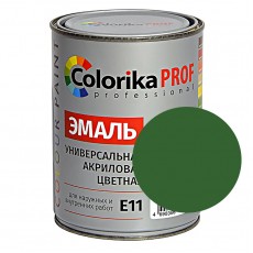 Эмаль универсальная зеленая "Colorika Prof" 0,9л